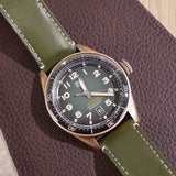 Tag Heuer Autavia Olive Green Dial Watch for Men - WBE5190.FC8268