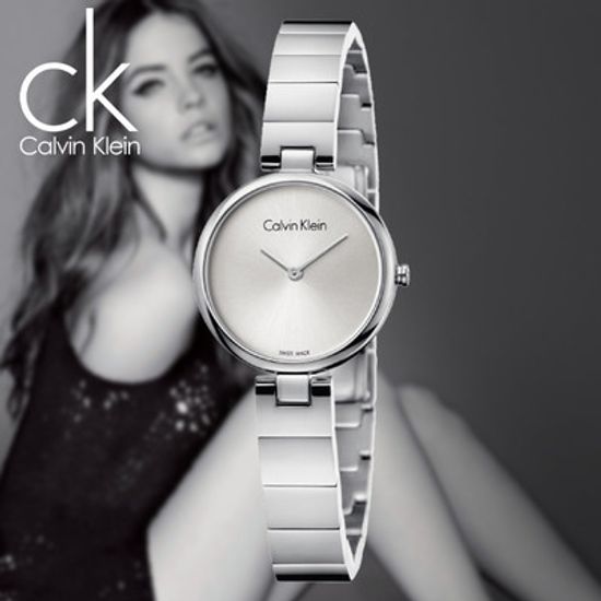 Calvin Klein Authentic White Dial Silver Steel Strap Watch for Women - K8G23146 Buy Now By Calvin Klein