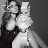 Calvin Klein Authentic White Dial Silver Steel Strap Watch for Women - K8G23146 Buy Now By Calvin Klein