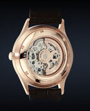 Emporio Armani Meccanico White Dial Black Leather Strap Watch For Men - AR1923 Buy Now By Emporio Armani