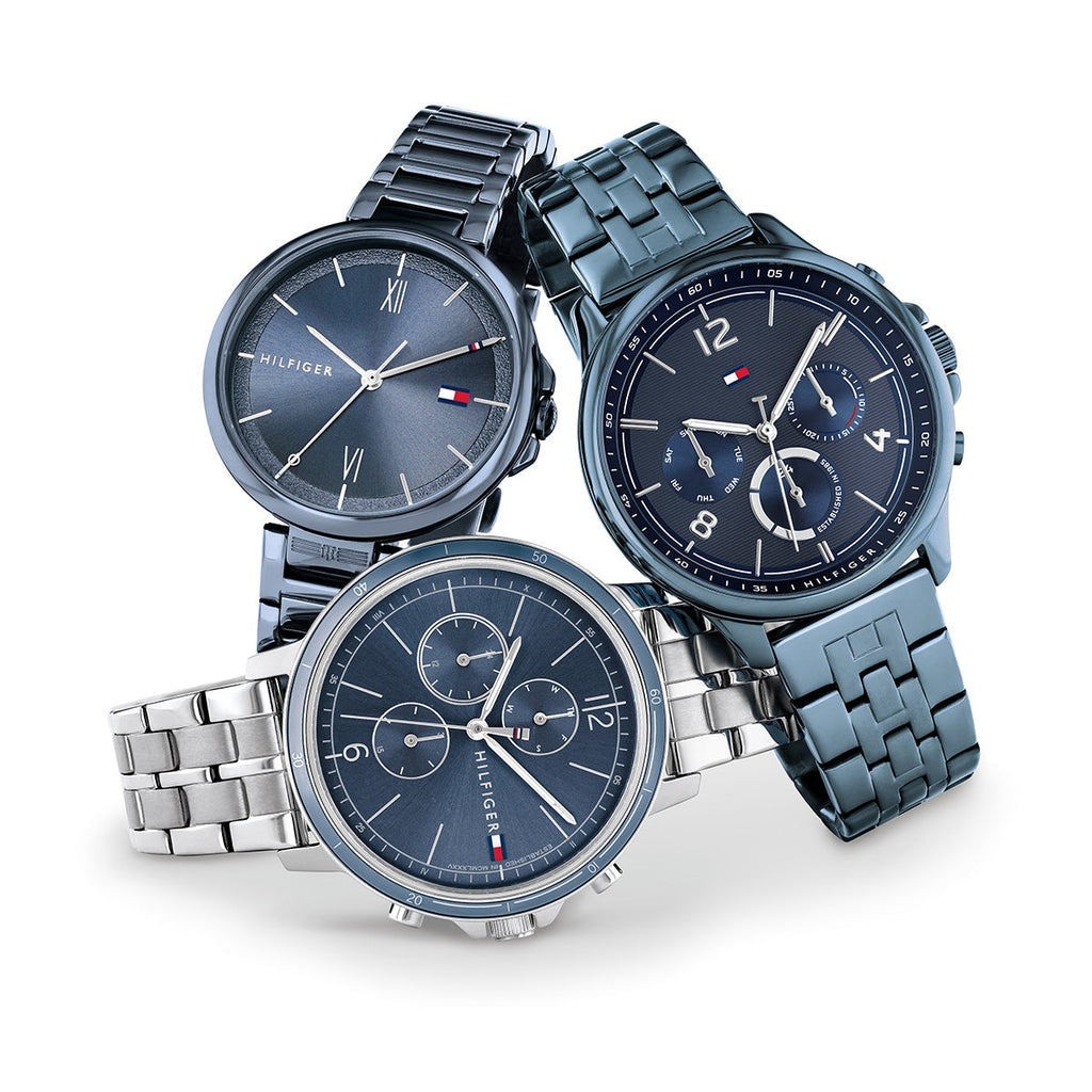 Tommy Hilfiger Harper Quartz Blue Dial Blue Steel Strap Watch For Women - 1782227 Buy Now By Tommy Hilfiger