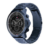 Tommy Hilfiger Luca Chronograph Grey Dial Blue Steel Strap Watch For Men - 1710493 Buy Now By Tommy Hilfiger