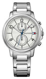 Tommy Hilfiger Claudia White Dial Silver Steel Strap Watch for Women - 1781819 Buy Now By Tommy Hilfiger