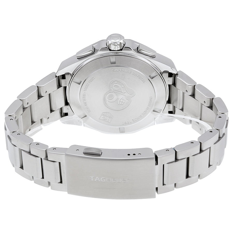 Tag Heuer Aquaracer White Dial Silver Steel Strap Watch for Men - CAY1111.BA0927 Buy Now By Tag Heuer