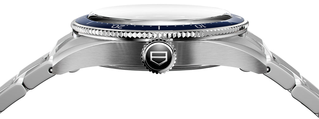 Tag Heuer Autavia Automatic Blue Dial Silver Steel Strap Watch for Men - WBE5116.EB0173 Buy Now By Tag Heuer