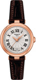 Tissot Bellissima Small Lady White Dial Brown Leather Strap Watch For Women - T126.010.36.013.00 Buy Now By Tissot