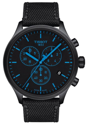 Tissot Chrono XL Quartz Black Dial Black Nylon Strap Watch For Men - T116.617.37.051.00 Buy Now By Tissot