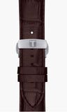 Tissot Luxury Powermatic 80 Silver Dial Brown Leather Strap Watch For Men - T086.407.16.037.00 Buy Now By Tissot