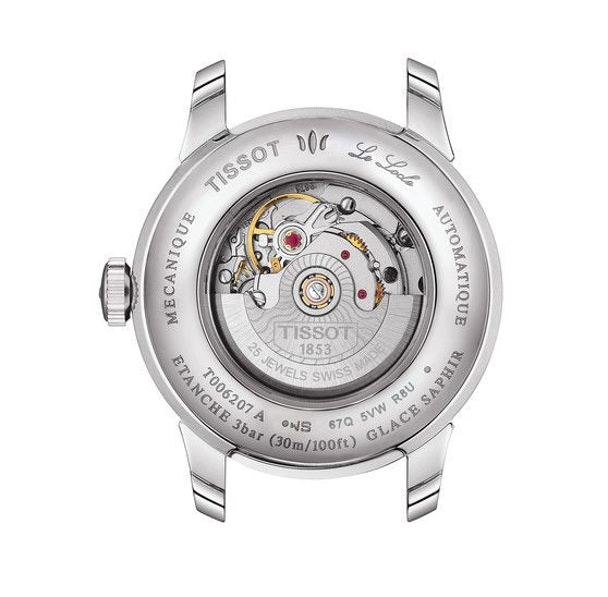 Tissot Le Locle Automatic Diamonds Mother of Pearl Dial Silver Steel Strap Watch For Women - T006.207.11.116.00 Buy Now By Tissot