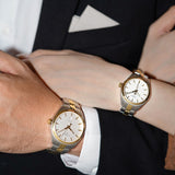 Tissot T Classic PR 100 Sport Chic White Dial Two Tone Steel Strap Watch For Women - T101.210.22.031.00 Buy Now By Tissot