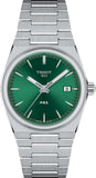 Tissot PRX Green Dial Silver Steel Strap Watch for Women - T137.210.11.081.00 Buy Now By Tissot