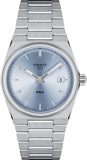 Tissot PRX Light Blue Dial Silver Steel Strap Watch For Women - T137.210.11.351.00 Buy Now By Tissot