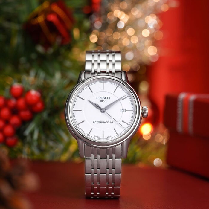 Tissot Carson Powermatic 80 Silver Dial Silver Steel Strap Watch For Men - T085.407.11.011.00 Buy Now By Tissot