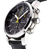Tissot T Race PRC 200 Chronograph Quartz Black Dial Black Leather Strap Watch for Men - T17.1.526.52 Buy Now By Tissot