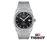 Tissot PRX Powermatic 80 Black Dial Silver Steel Strap Watch for Men - T137.407.11.051.00 Buy Now By Tissot