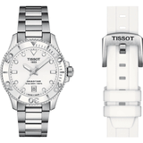 Tissot Seastar 1000 Lady White Dial Silver Steel Strap Unisex Watch - T120.210.11.011.00 Buy Now By Tissot