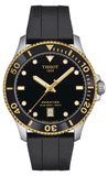 Tissot Seastar 1000 Black Dial Black Rubber Strap Watch For Men - T120.410.27.051.00 Buy Now By Tissot