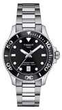 Tissot Seastar 1000 Lady Black Dial Silver Steel Strap Watch for Women - T120.210.11.051.00 Buy Now By Tissot