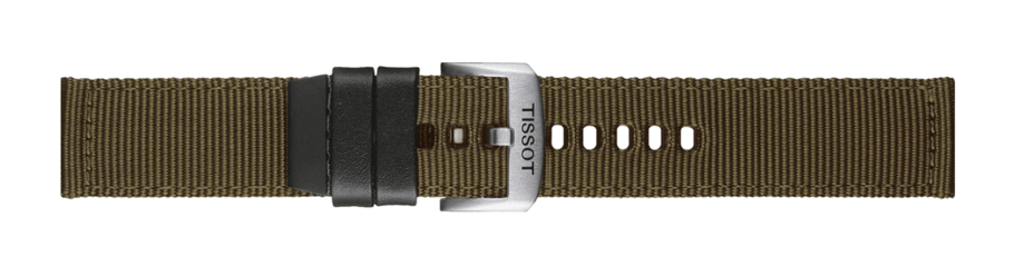 Tissot Supersport Chrono Black Dial Beige Nylon Strap Watch For Men - T125.617.37.051.01 Buy Now By Tissot