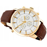 Tommy Hilfiger Harrison White Dial Brown Leather Strap Watch for Men - 1790874 Buy Now By Tommy Hilfiger