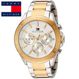 Tommy Hilfiger Hudson Chronograph White Dial Two Tone Steel Strap Watch For Men - 1791226 Buy Now By Tommy Hilfiger