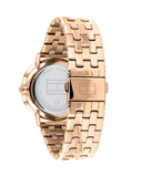 Tommy Hilfiger Jenna Quartz White Dial Rose Gold Steel Strap Watch for Women - 1782070 Buy Now By Tommy Hilfiger