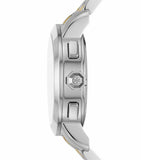 Tory Burch The Tory Chronograph White Dial Two Tone Steel Strap Watch for Women - TBW1052 Buy Now By Tory Burch