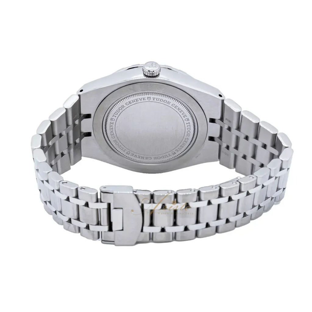 Tudor Royal Automatic Diamonds Black Dial Silver Steel Strap Watch for Men - M28600-0004 Buy Now By Tudor