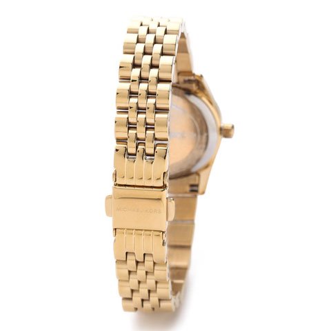 Michael Kors Lexington Quartz Pink Dial Gold Steel Strap Watch For Women - MK3270 Buy Now By Michael Kors