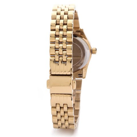 Michael Kors Lexington Quartz Blue Dial Gold Steel Strap Watch For Women - MK3271 Buy Now By Michael Kors