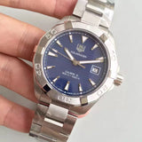 Tag Heuer Aquaracer Automatic Blue Dial Silver Steel Strap Watch for Men - WAY2112.BA0928 Buy Now By Tag Heuer
