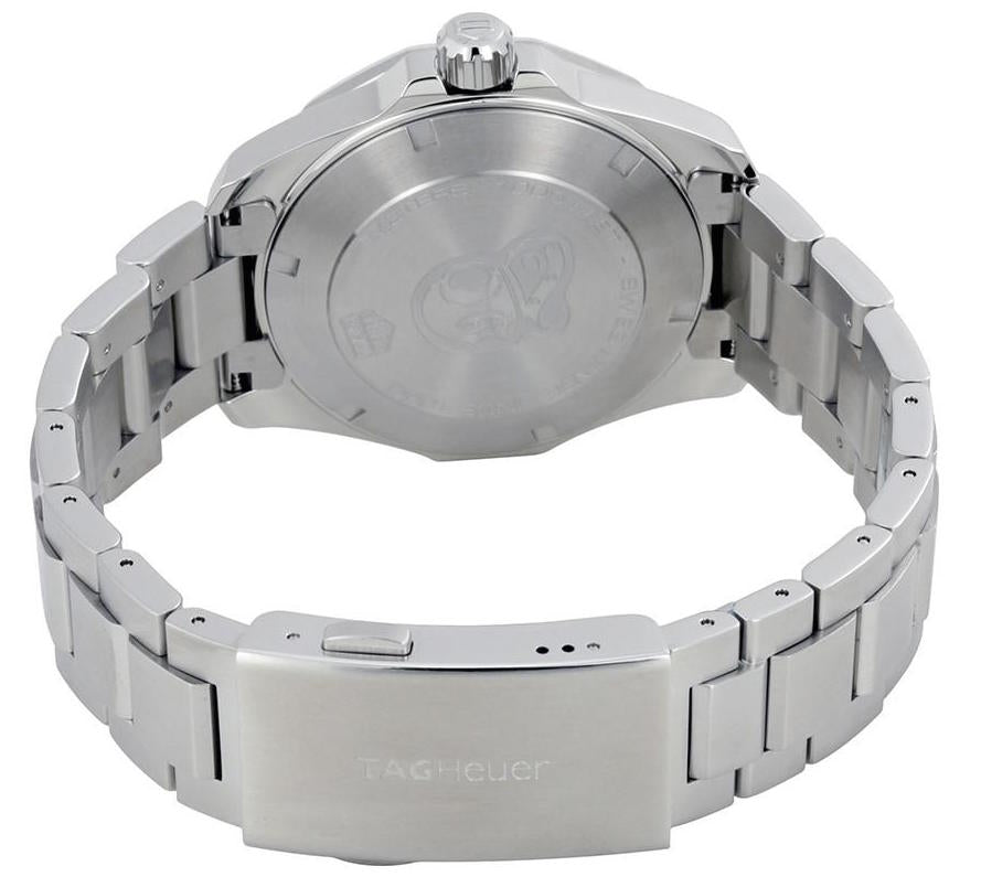 Tag Heuer Aquaracer Black Dial Silver Steel Strap Watch for Men - WAY111A.BA0928 Buy Now By Tag Heuer