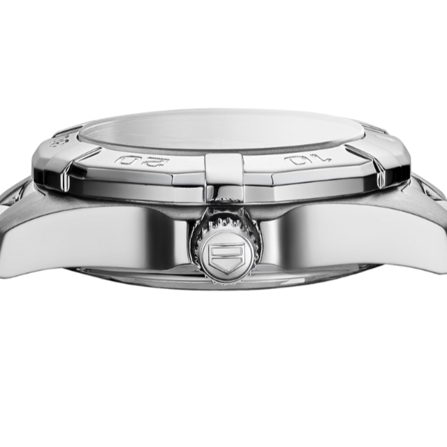 Tag Heuer Aquaracer Quartz Black Dial Silver Steel Strap Watch for Women - WBD1410.BA0741 Buy Now By Tag Heuer