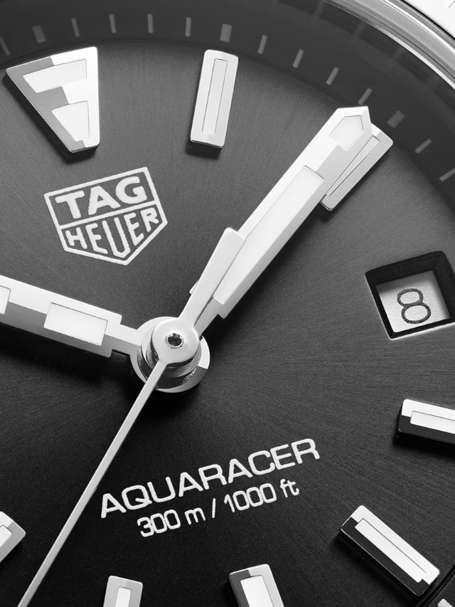 Tag Heuer Aquaracer Quartz Black Dial Silver Steel Strap Watch for Women - WBD1410.BA0741 Buy Now By Tag Heuer