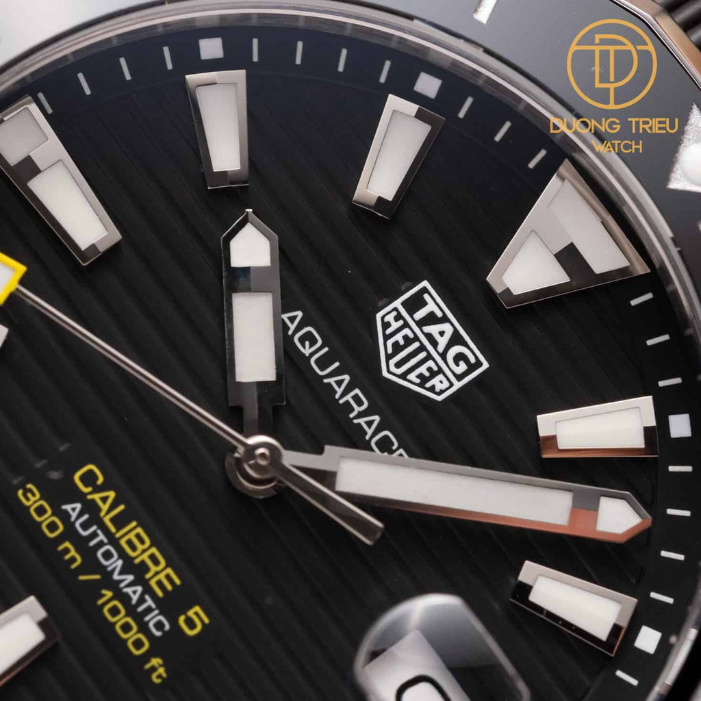 Tag Heuer Aquaracer Black Dial Watch for Men - WAY201A.FT6142 Buy Now By Tag Heuer