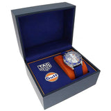 Tag Heuer Formula 1 Gulf Edition Blue Dial Blue Leather Strap Watch for Men - CAZ101N.FC8243 Buy Now By Tag Heuer