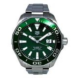 Tag Heuer Aquaracer Green Dial Watch for Men - WAY201S.BA0927 Buy Now By Tag Heuer