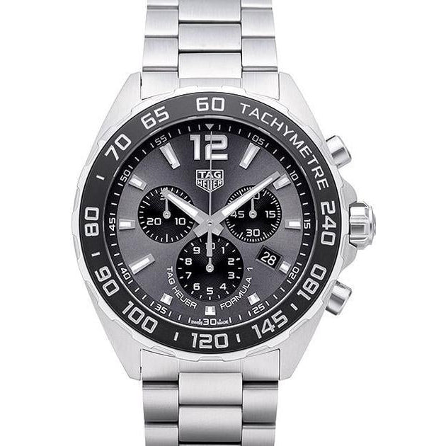 Tag Heuer Formula 1 Anthracite Dial Silver Steel Strap Watch for Men - CAZ1011.BA0842 Buy Now By Tag Heuer