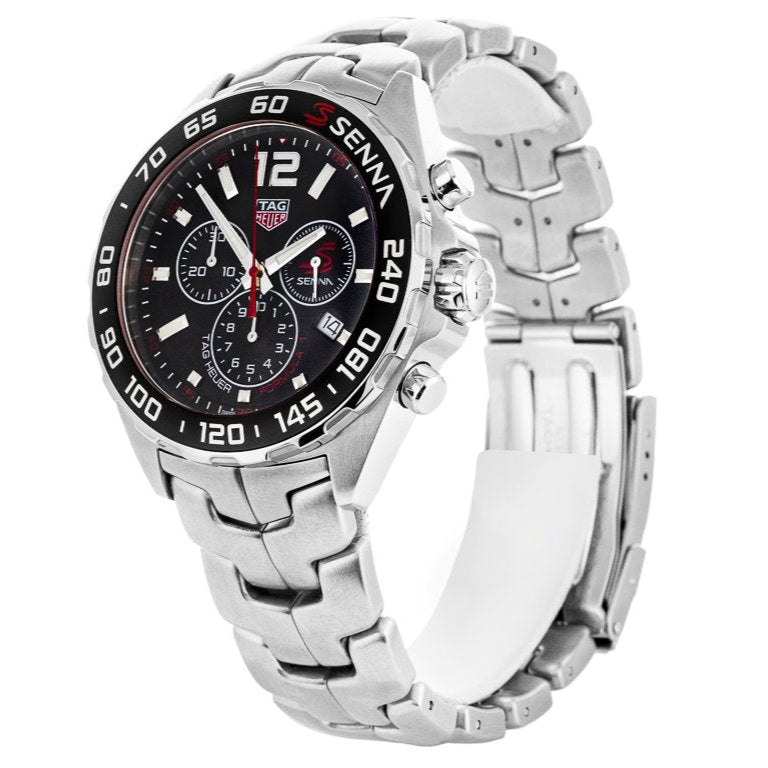 Tag Heuer Senna Black Dial Watch for Men - CAZ1015.BA0883 Buy Now By Tag Heuer