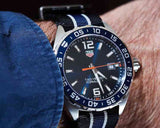 Tag Heuer Formula 1 Quartz Blue Dial Two Tone NATO Strap Watch for Men - WAZ1010.FC8197 Buy Now By Tag Heuer