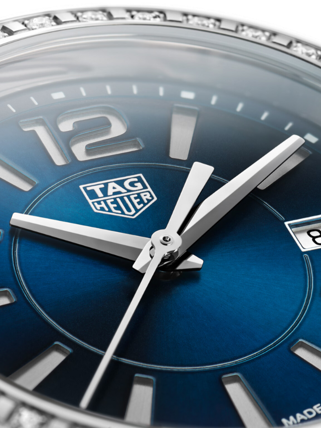 Tag Heuer Formula 1 Diamonds Blue Dial Silver Steel Strap Watch for Women - WBJ1416.BA0664 Buy Now By Tag Heuer