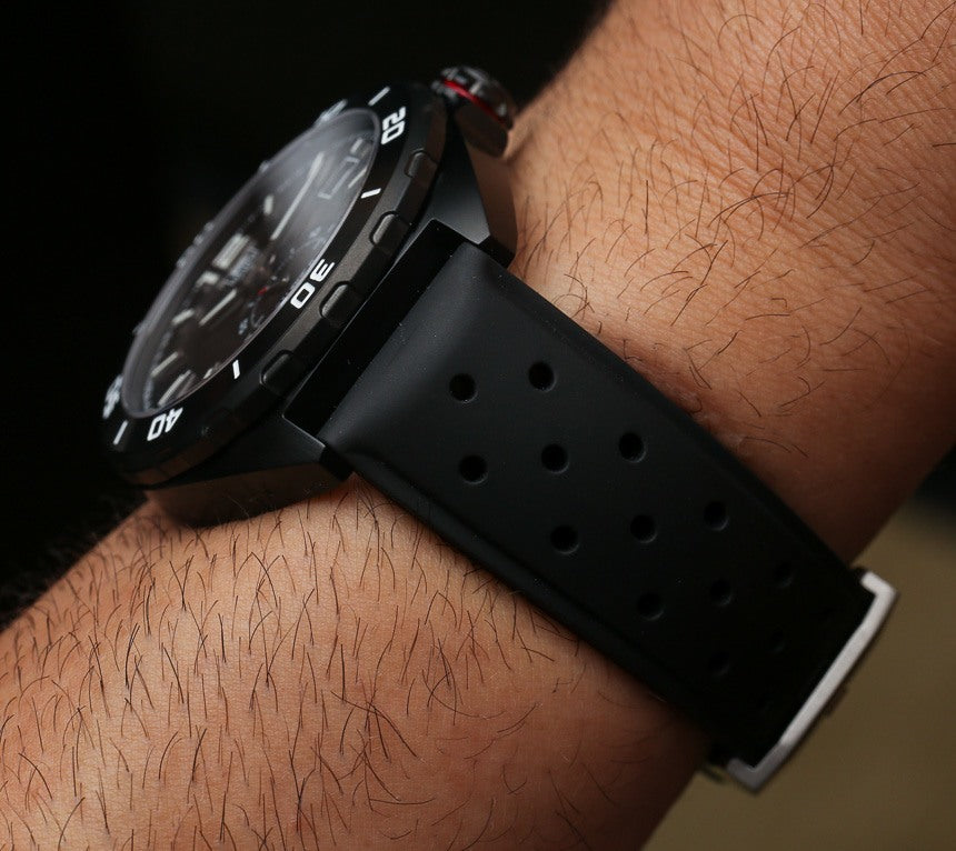 Tag Heuer Formula 1 Automatic Chronograph Black Dial Black Leather Strap Watch for Men - CAZ2011.FT8024 Buy Now By Tag Heuer