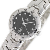 Tag Heuer Link Quartz Diamonds Black Dial Silver Steel Strap Watch for Women - WAT1410.BA0954 Buy Now By Tag Heuer