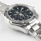 Tag Heuer Aquaracer Chronograph Black Dial Silver Steel Strap Watch for Men - CAY1110.BA0927 Buy Now By Tag Heuer