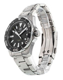Tag Heuer Aquaracer Black Dial Silver Steel Strap Watch for Men - WAY111A.BA0928 Buy Now By Tag Heuer