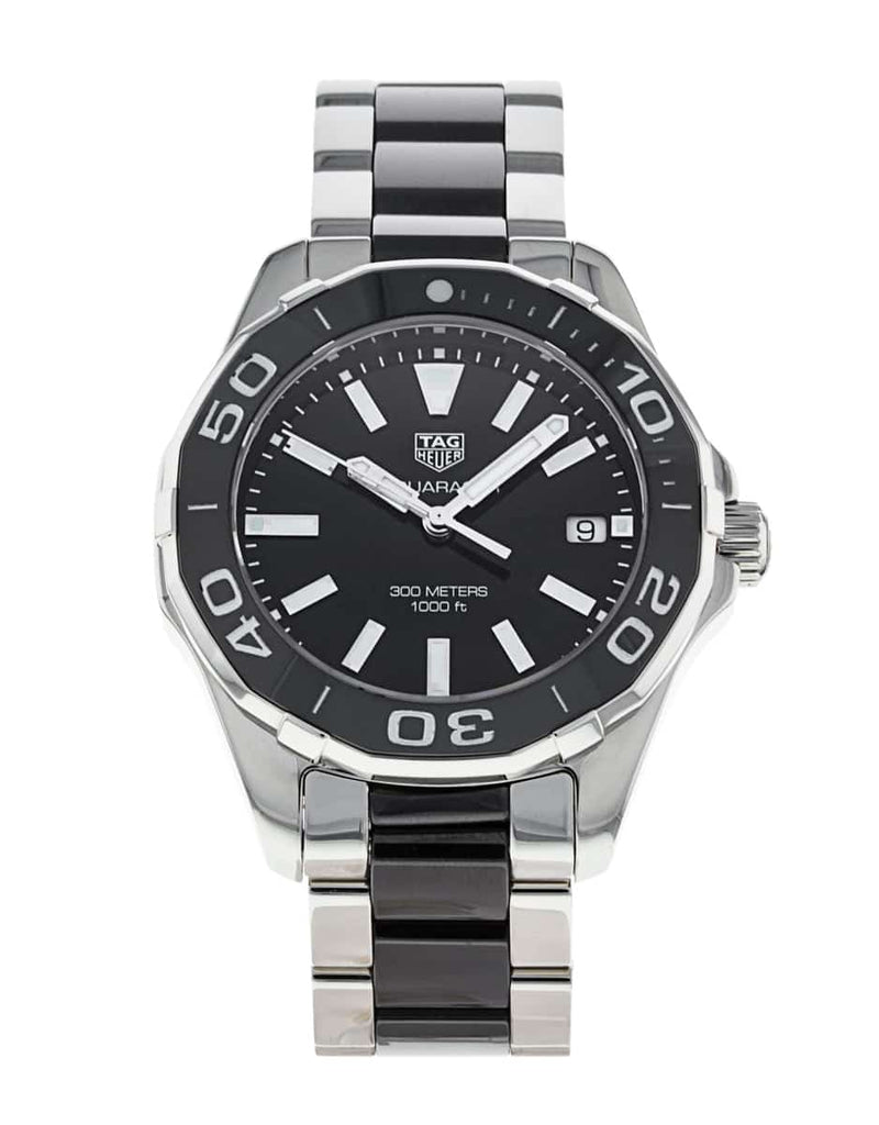 Tag Heuer Aquaracer Black Dial Watch for Men - WAY131A.BA0913 Buy Now By Tag Heuer