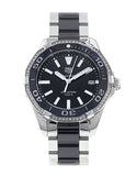 Tag Heuer Aquaracer Quartz Diamonds Black Dial Two Tone Steel Strap Watch for Women - WAY131G.BA0913 Buy Now By Tag Heuer