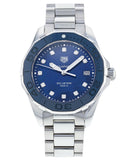 Tag Heuer Aquaracer Diamonds Blue Dial Silver Steel Strap Watch for Women - WAY131L.BA0748 Buy Now By Tag Heuer