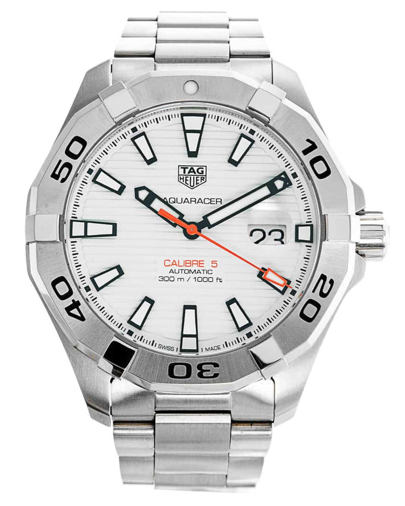 Tag Heuer Aquaracer White Dial Watch for Men - WAY2013.BA0927 Buy Now By Tag Heuer
