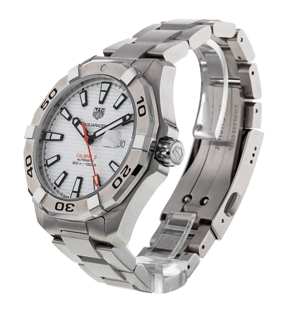 Tag Heuer Aquaracer White Dial Watch for Men - WAY2013.BA0927 Buy Now By Tag Heuer